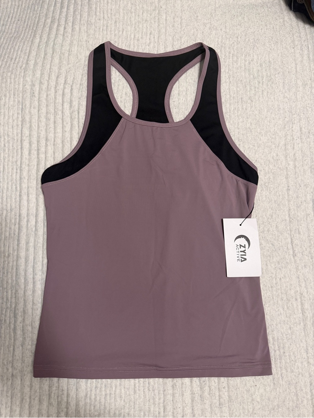 ZYIA Activ Women's Lilac Marian Racerback Tank Top